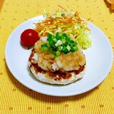 ささみとはんぺんのおろしハンバーグ